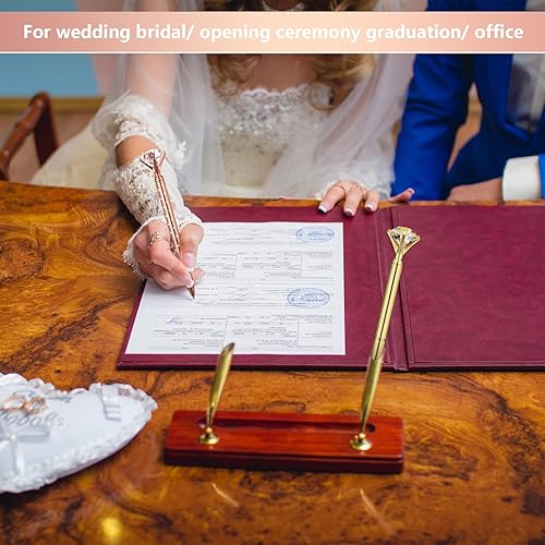 Miniatura 5 de Leinuosen 50 bolígrafos para despedida de soltera, bolígrafo de diamantes con diamantes en la parte superior para mujeres y niñas, regalos de boda,