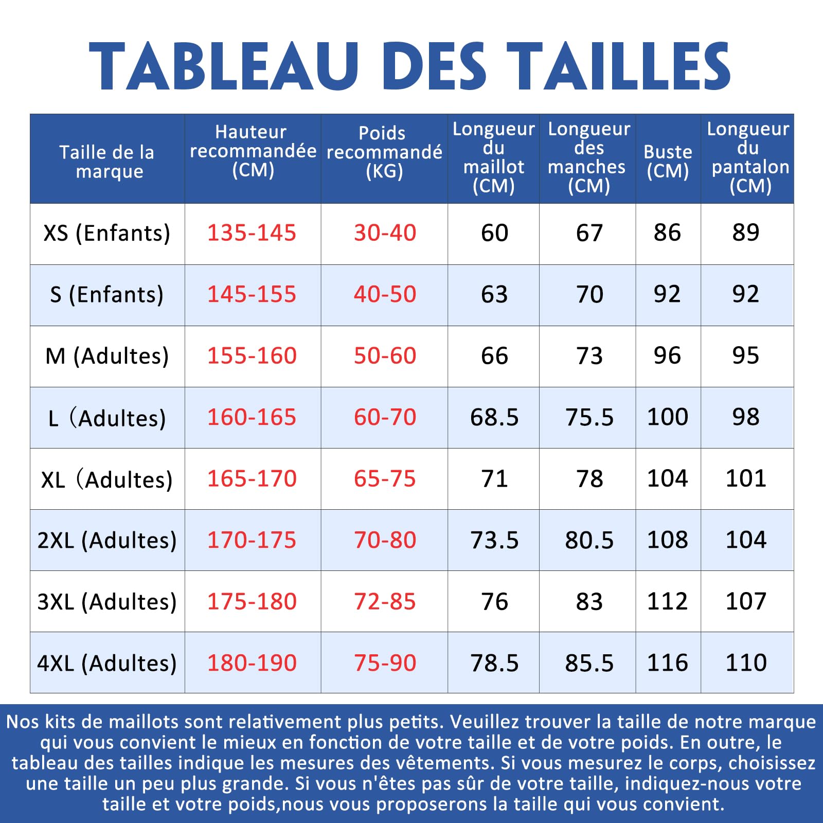 Maillot de Gardien Personnalisable Tenue de Gardien de But Maillot + des Pantalons Personnalisé avec Nom Nombre Nom de l'équipe Logo
