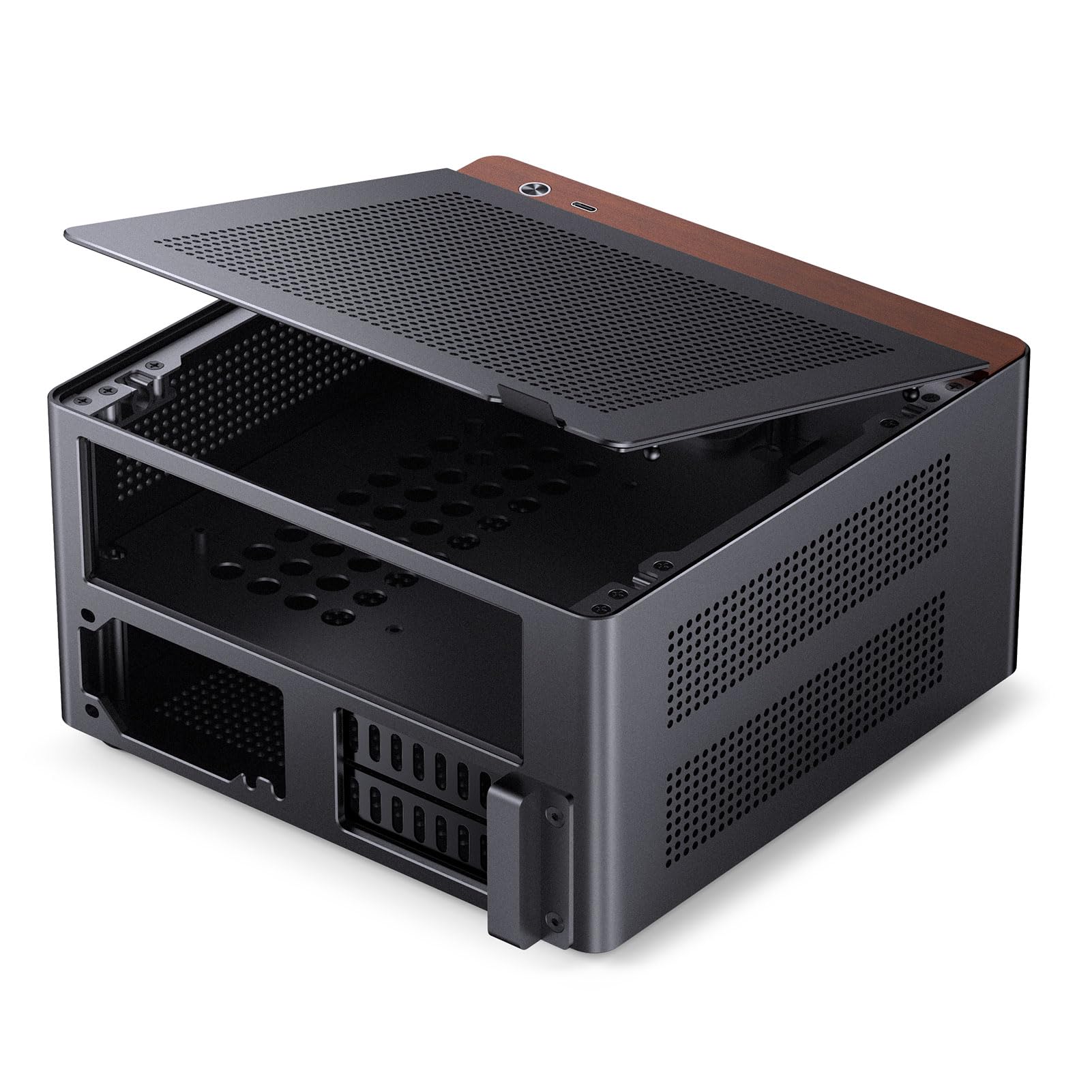 jonsbo nv10 mini itx PCケース Amazon.com: JONSBO NV10 Black MINI ITX PC Case, Aluminum Alloy