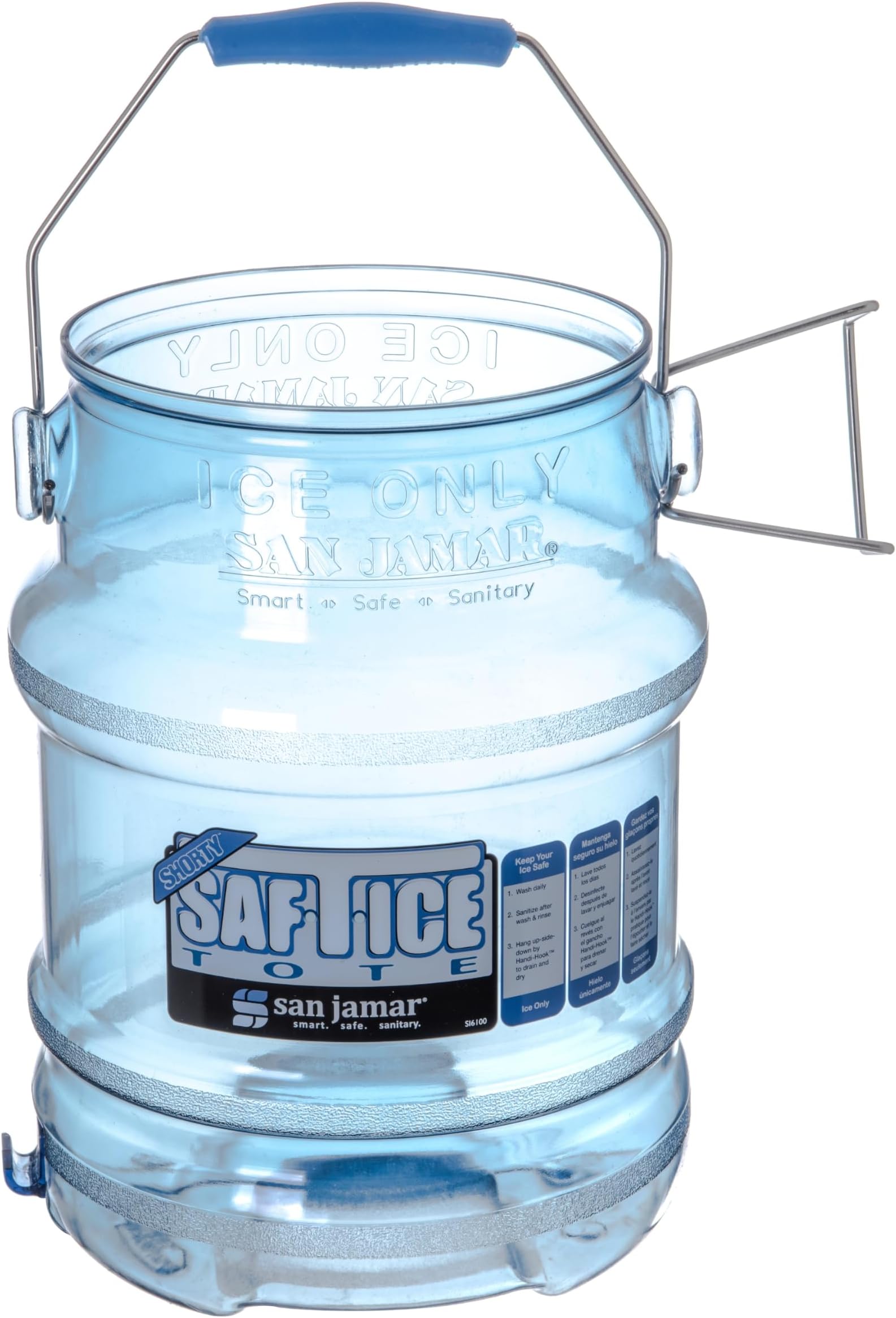 San Jamar Ice Tote,5 gal. SI6100-1 Each