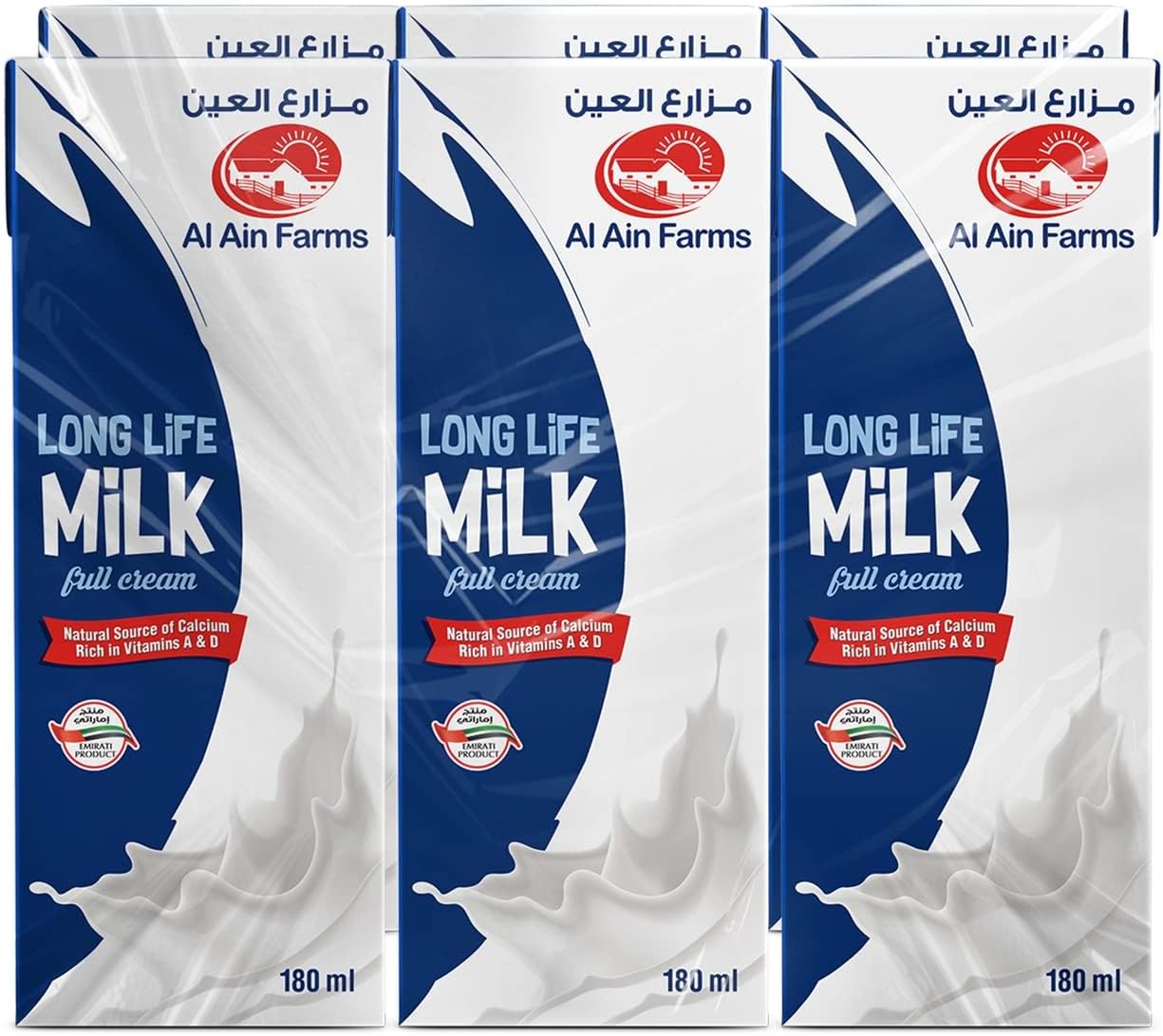 UHT Full Cream 180ml x 6