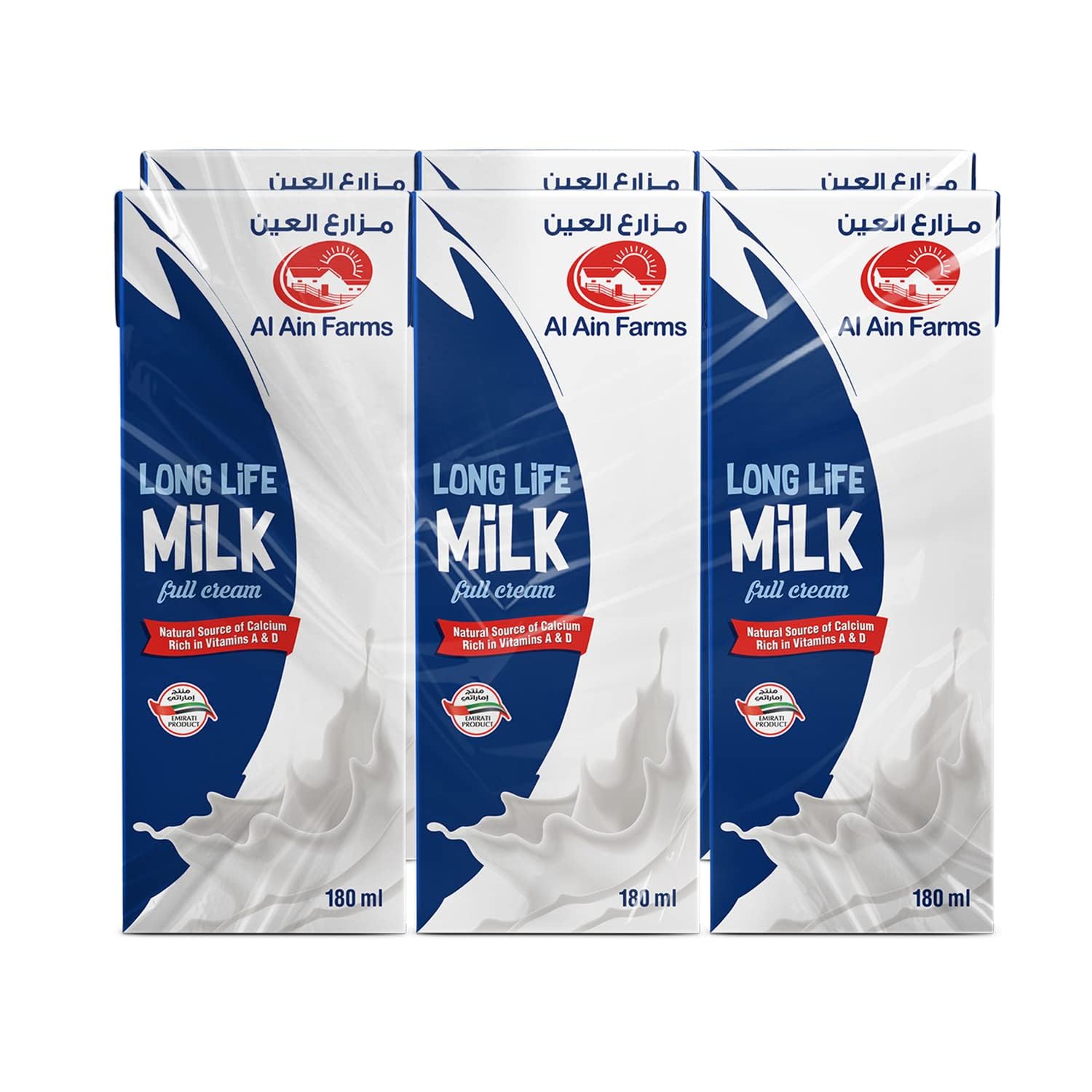 UHT Full Cream 180ml x 6
