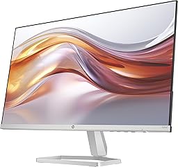 HP 23.8" 524sf FHD 5 Series Display (HSD-0172-K) 100Hz Refresh Rate | CR 1500:1 | 99% sRGB and 300 Nits Color Gamut | HDMI & VGA Ports | Low Blue Light | Ergonomically