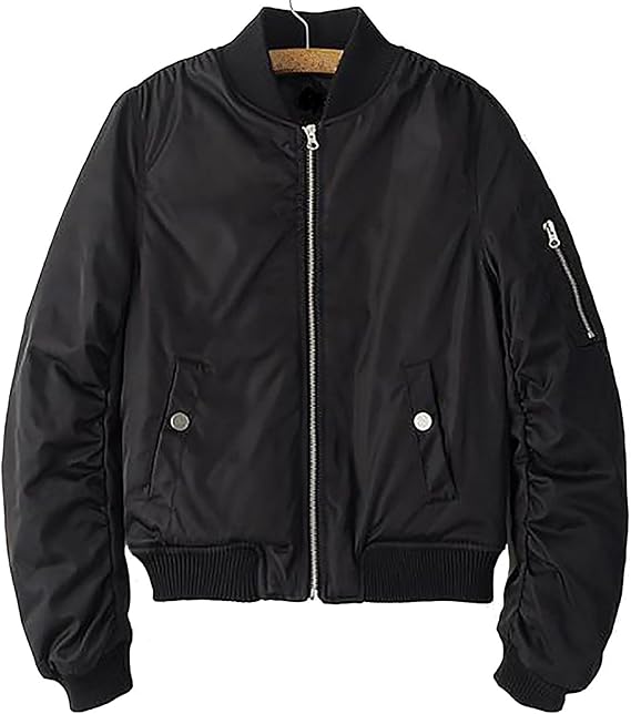 Amazon Tdb Ma 1 レディース 中綿なし フライトジャケット ライトアウター ライトブルゾン カジュアル 軽アウター 薄手 春 秋 冬 コート ジャケット 通販