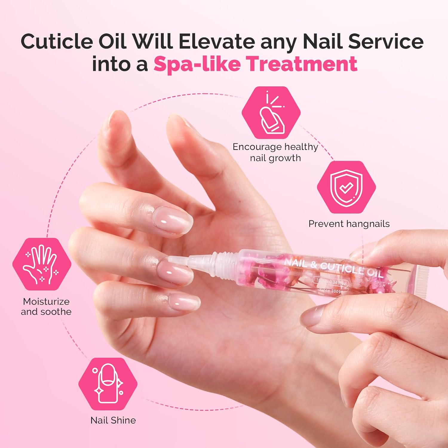 MelodySusie Cuticle Trimmer with Cuticle Pusher, Nail File and Buffer Blocks,Portable Cuticle Oil and Ingrown Toenail Removal Tool,Cuticle Remover Kit 13Pcs