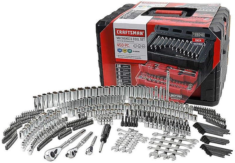 Juego de herramientas para mecánico Craftsman de 450 piezas