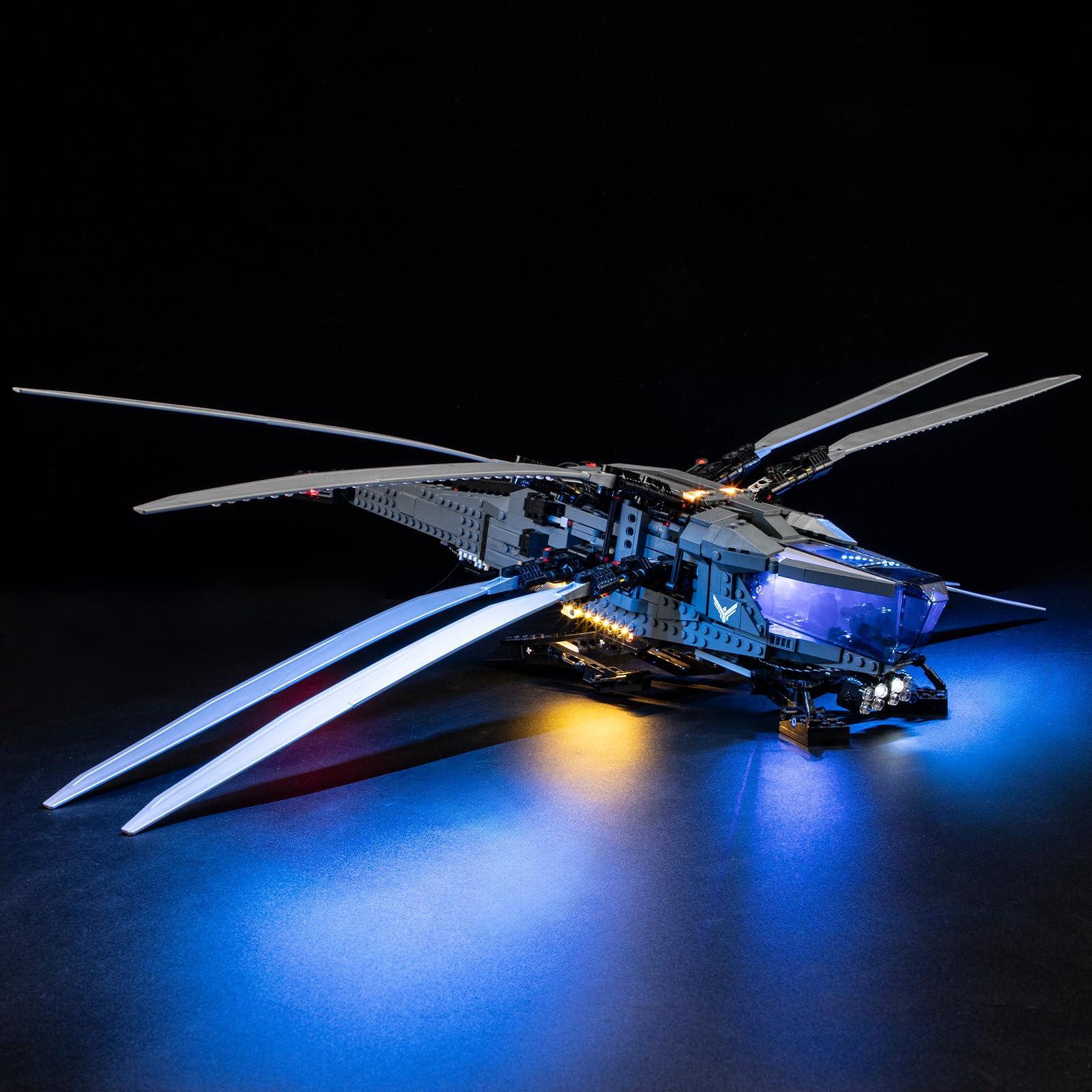 BRIKSMAX Light Kit for Lego-10327 Dune Atreides Royal Ornithopter -Led Lighting Compatible with Lego Icons Building Set- Not Include Lego Set