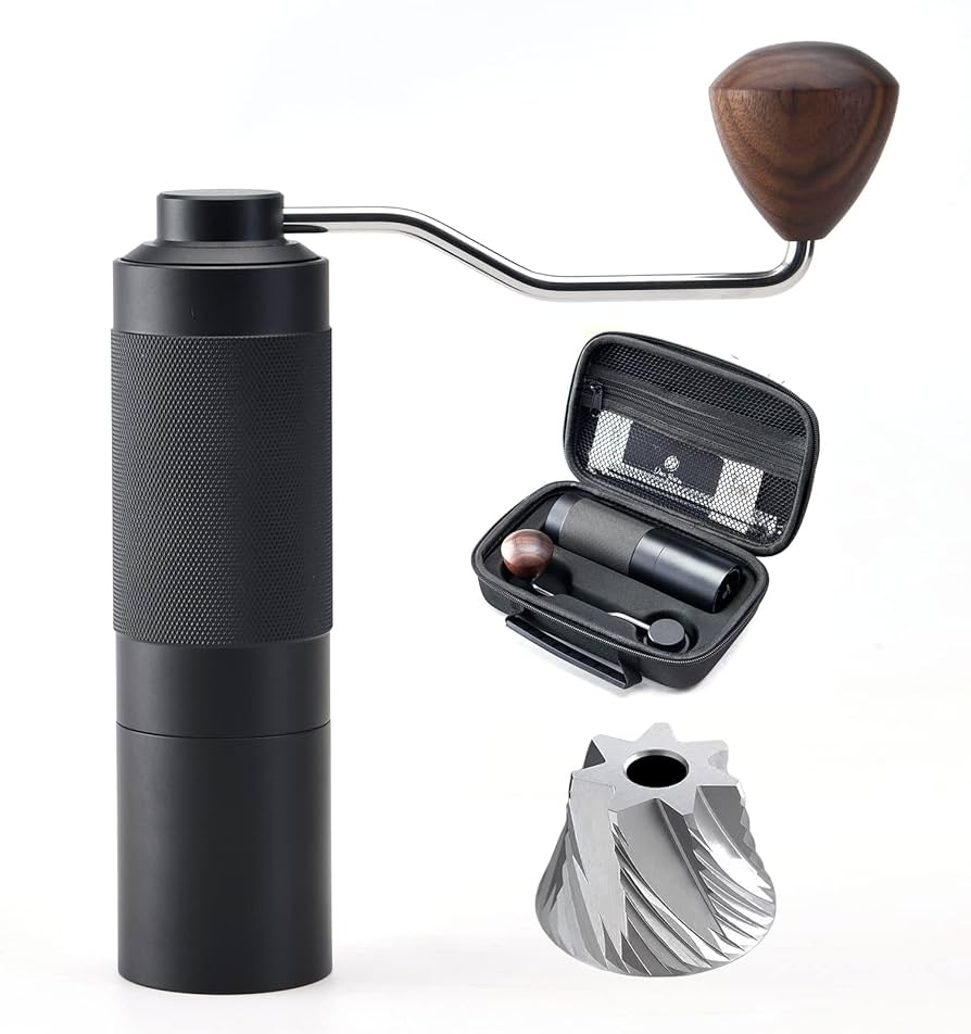 MoMansion 手挽きコーヒーミル 手動式 コーヒーグラインダー 粗さ調整可 Amazon | MoMansion 手挽きコーヒーミル 手動式 コーヒー