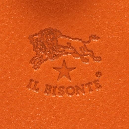Amazon イルビゾンテ 二つ折り財布 L字ファスナー メンズ レディース Il Bisonte C00 P 4 166 Orange オレンジ 並行輸入品 Il Bisonte イルビゾンテ シューズ バッグ