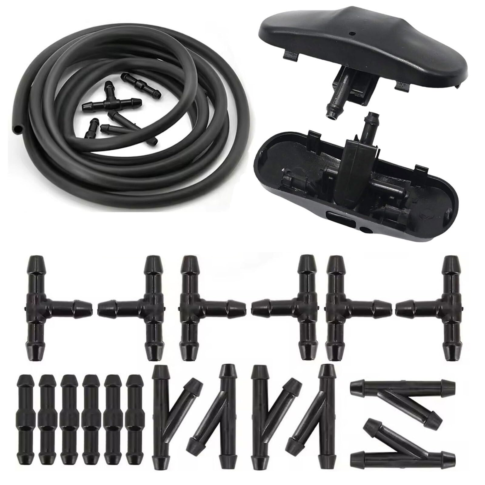 Pasuje do VW Tiguan Passat B6 Caddy Golf Amarok Dysze spryskiwaczy przedniej szyby 5M0955985C 2KD955985 Dysza spryskiwacza przedniej szyby