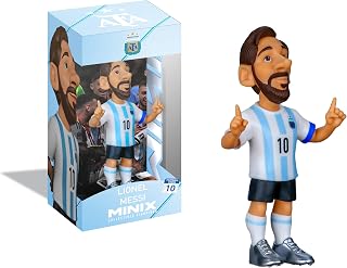 MINIX - Football Stars - Weltmeisterschaft #10 - Argentinien - Messi - Sammelfigur 12 cm