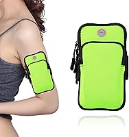 Vista 1 de Brazalete para correr, correa deportiva ajustable para correr, brazalete de entrenamiento para iPhone, bolsa de celular para ejercicio, hombres