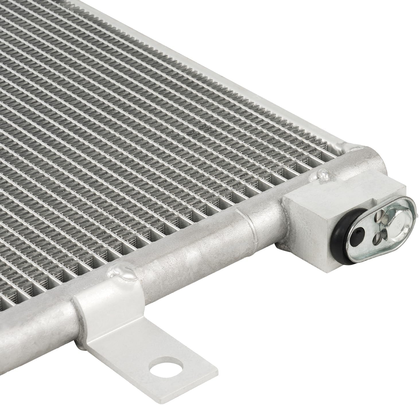 KAX 7-4537 A/C Condenser With Receiver Drier Replacement for Ram 2500 2013-2018, Ram 3500 2013-2018, Ram 4000 2013, Ram 4500 2013-2018, Ram 5500 2013-2018