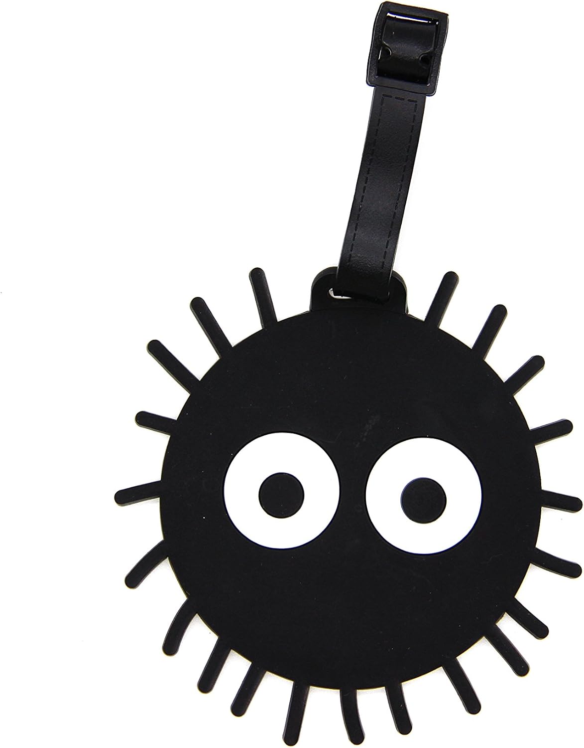 Anime Soot Ball Sprites Luggage Tag Suitcase ID Tag with Adjustable Strap