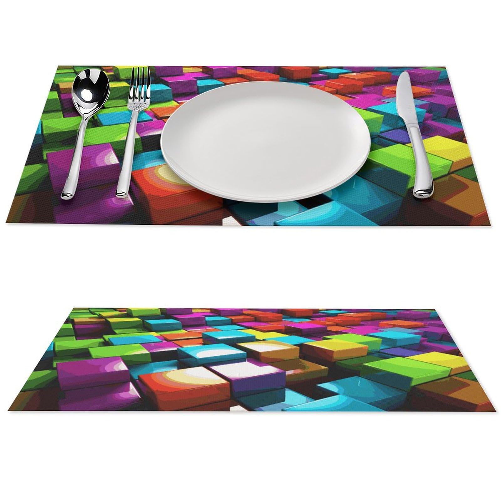 Sets de table en PVC lavables et antidérapants résistants à la chaleur