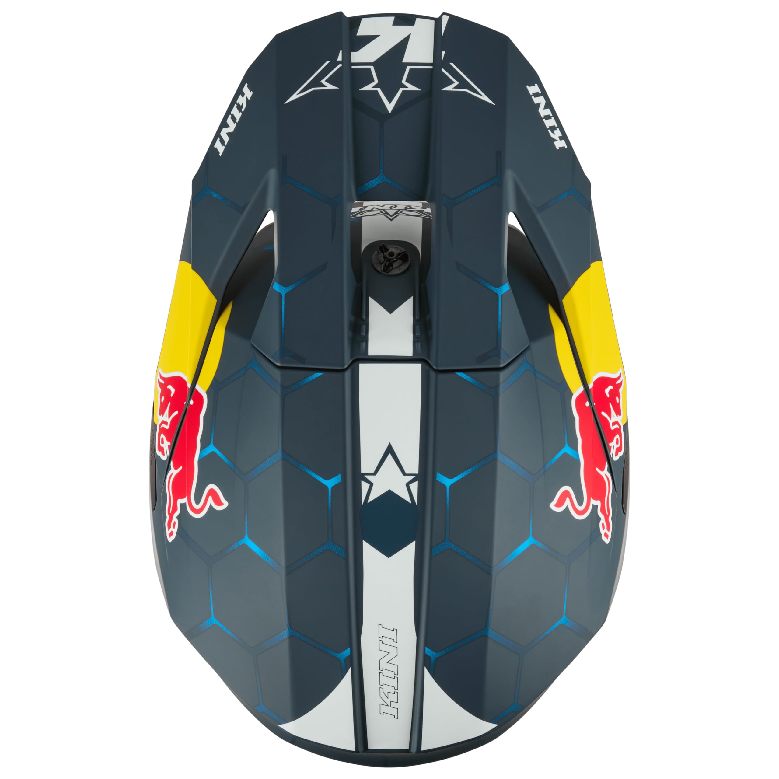 MX3 Motocrosshelm Jugendhelm Kini Red Bull 1.0 blau/weiß L