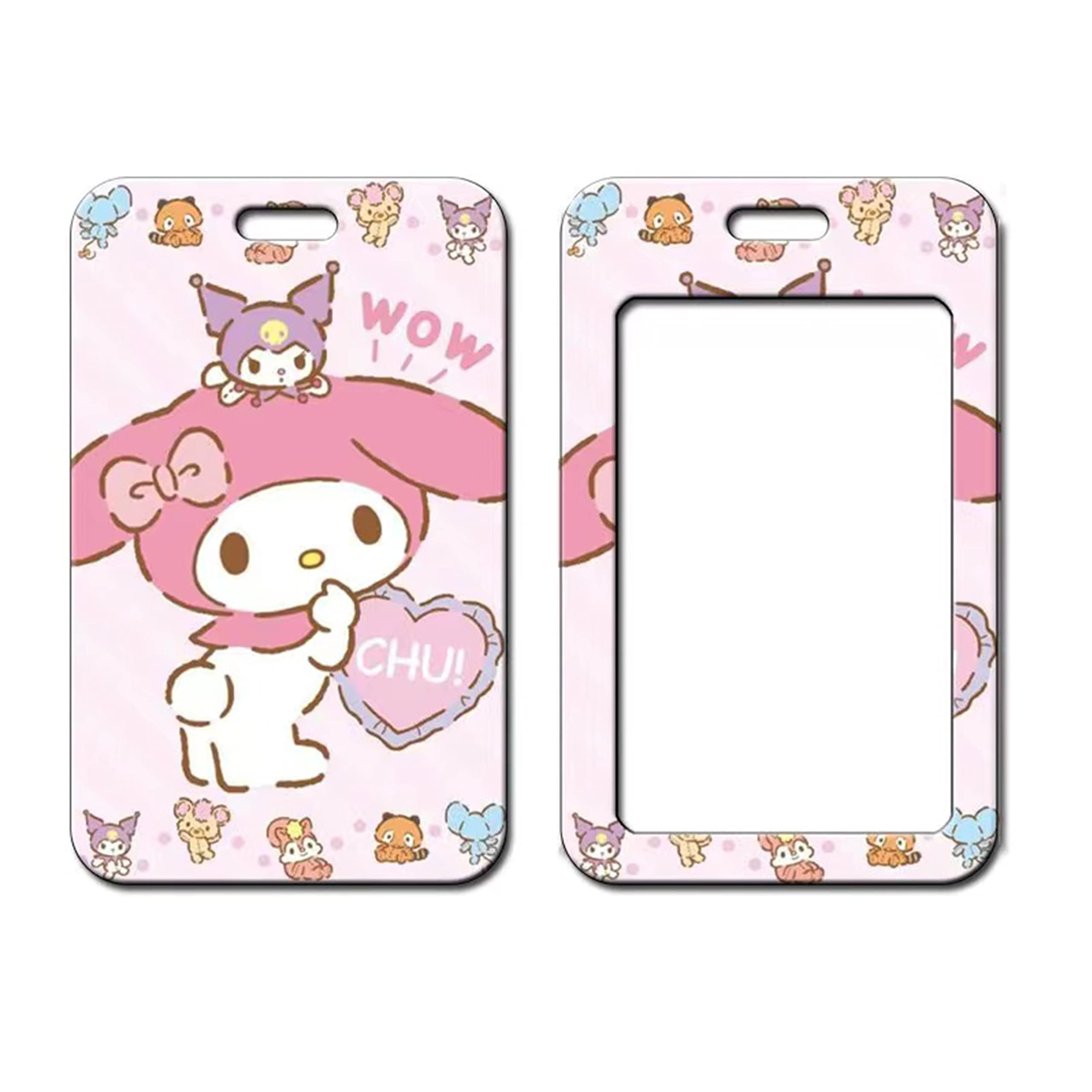 Buy My Melody ID Badge Holder,Funny Anime ID Card Holder,Cute Pink Card
