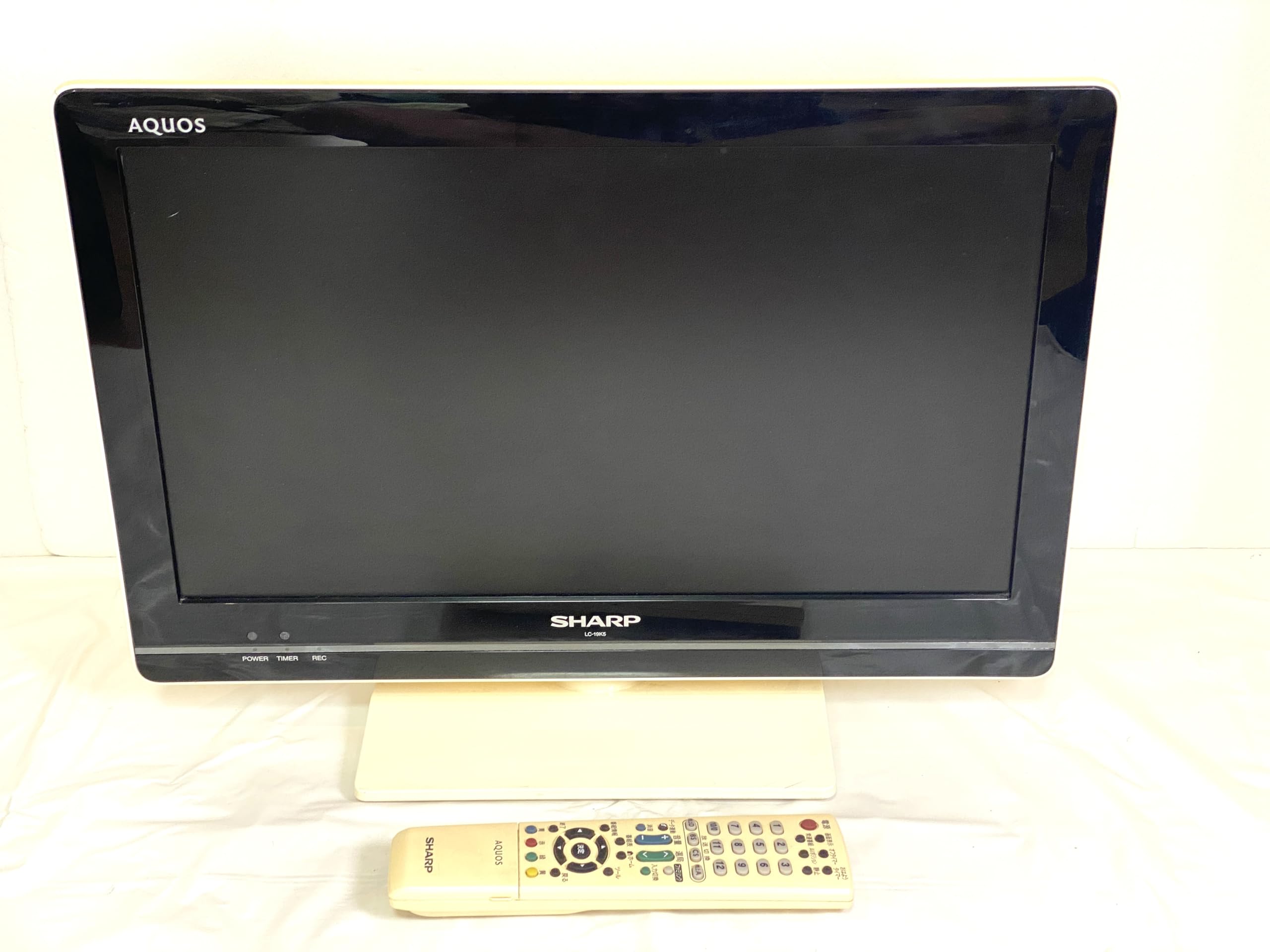 テレビ SHARP AQUOS LC19K Amazon | シャープ 19型 ハイビジョン 液晶テレビ ホワイト AQUOS LC