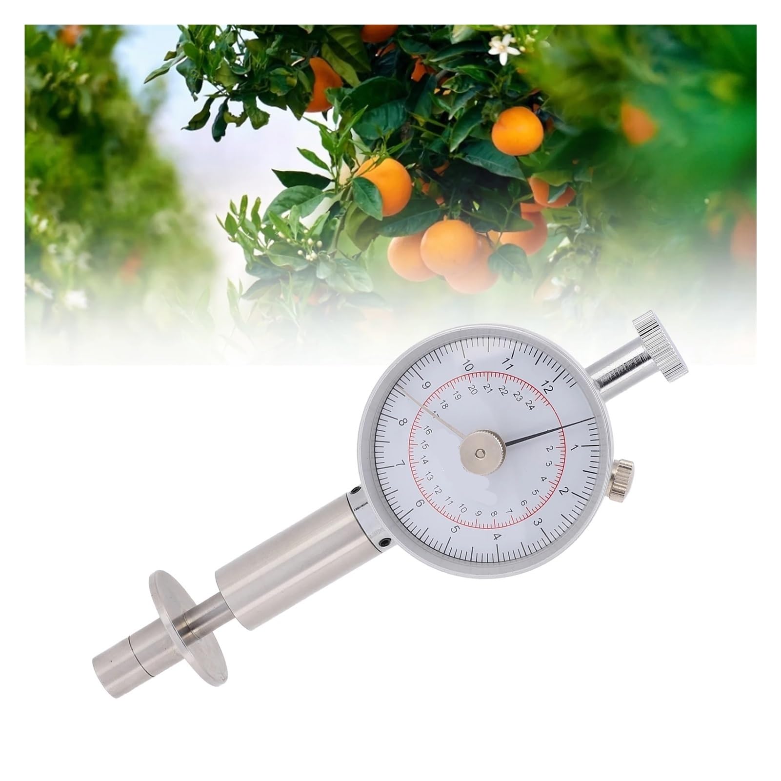 Durómetro portátil for frutas, esclerómetro, durómetro for naranjas, penetrómetro,Sonda precisa