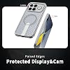 Funda Pzwoxukhov Compatible con Xiaomi Poco F8 Ultra 5G, Compatible con Redmi K90 Pro Max 5G, con Soporte, Magnética, Disipadora de Calor, Resistente a Golpes Gris 7
