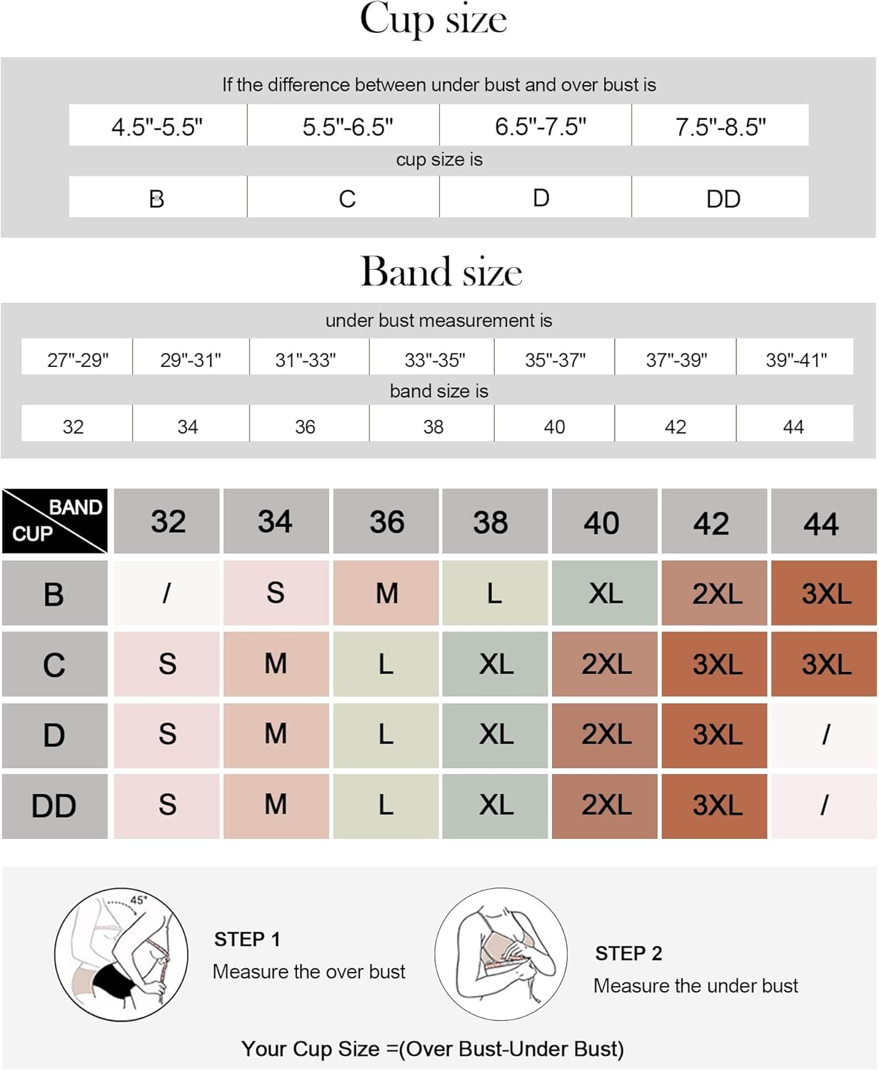 Comfortable Wireless Bras for Women Seamless Padded Push Up No Show Bra with Support - Image 7