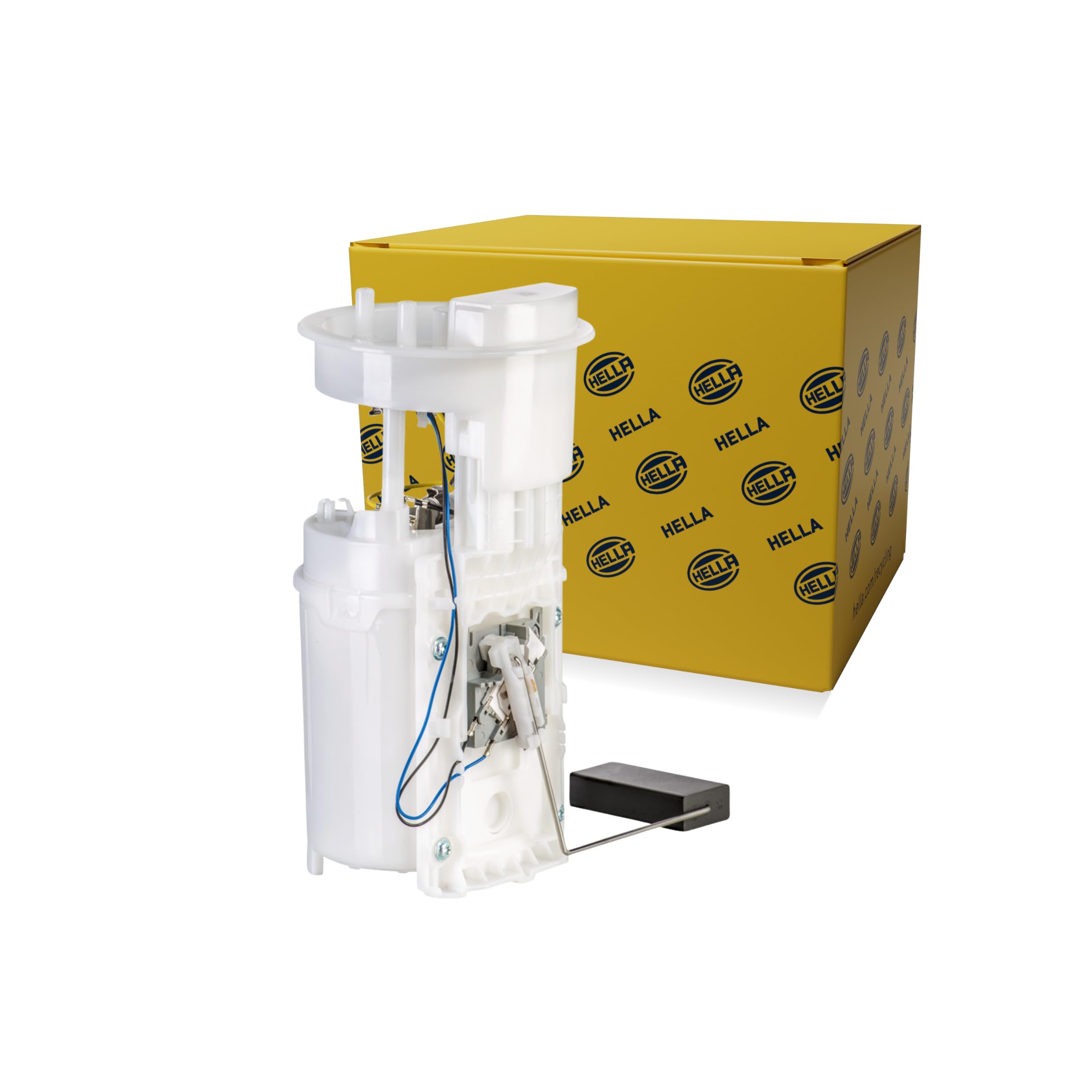 Hella 8TF 358 106-101 Imp. Alimentazione Carburante - Elettrico - 4A... Poli - Con Guarnizione/Con Indicatore Livello Carburante - 4