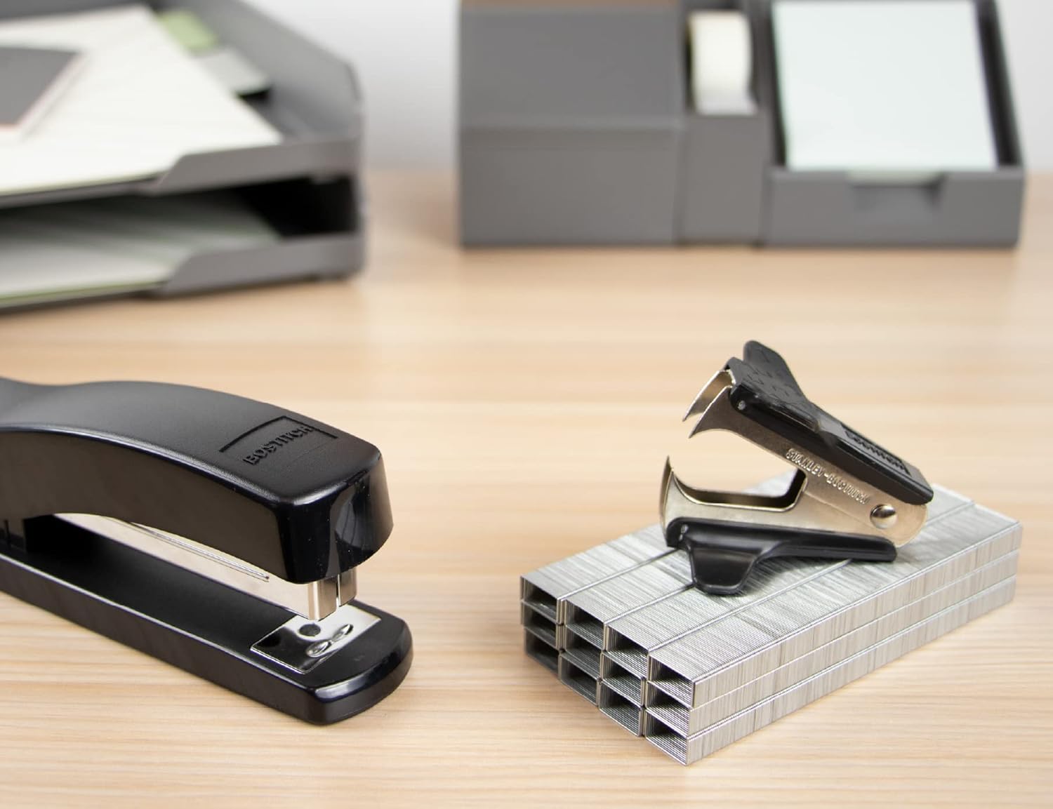 Bostitch Standard Staples, 1/4" Length,Full Strip Staples, 5000 Per Box, 8-Pack : Everything Else