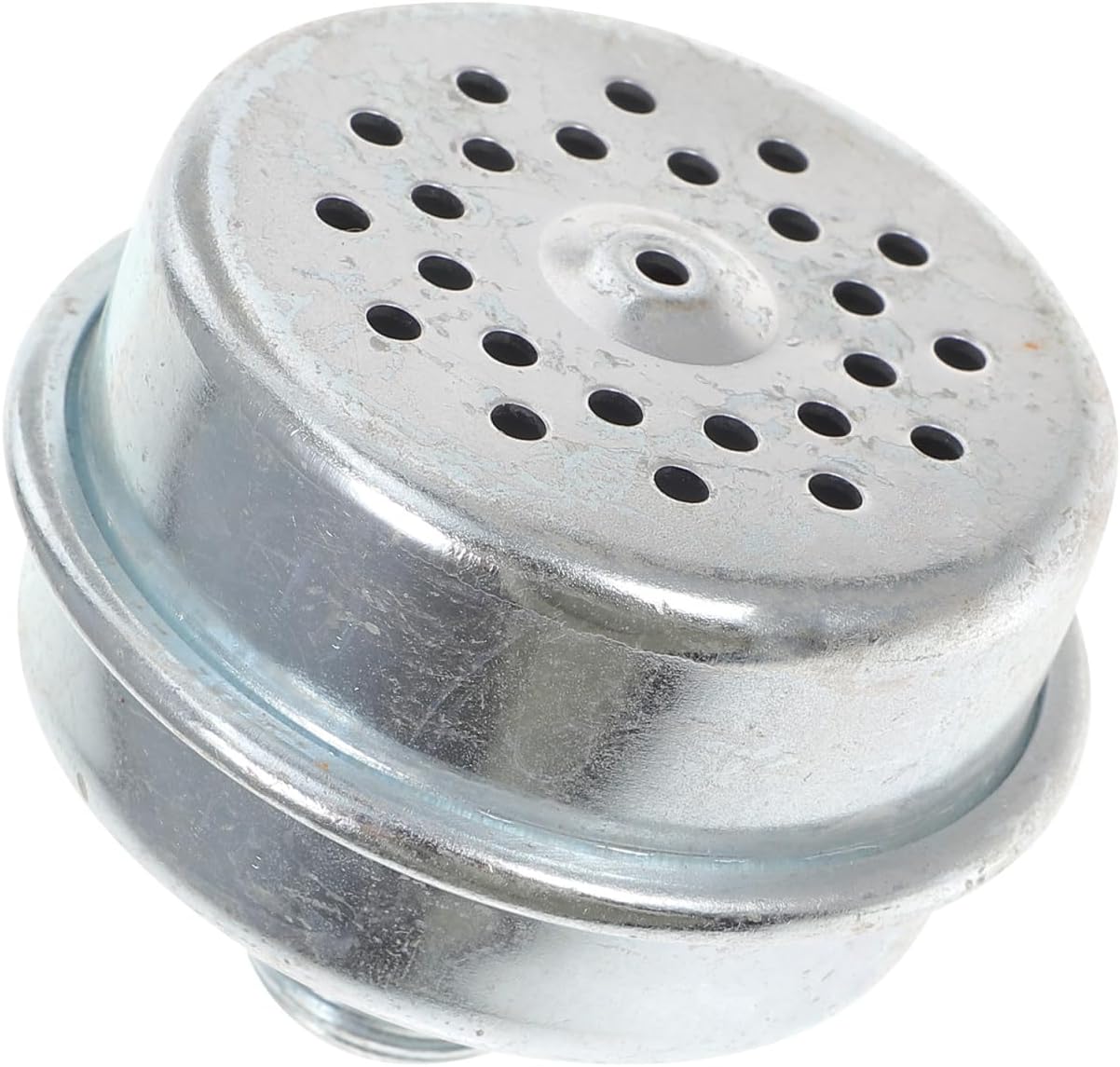 Small Engine Muffler Replacement 1/2 Inch Threaded Compatible with 299106 3.5Hp Lawn Mower Generator Galvanized Steel Compact 2.63X2.63X2.16In image 5