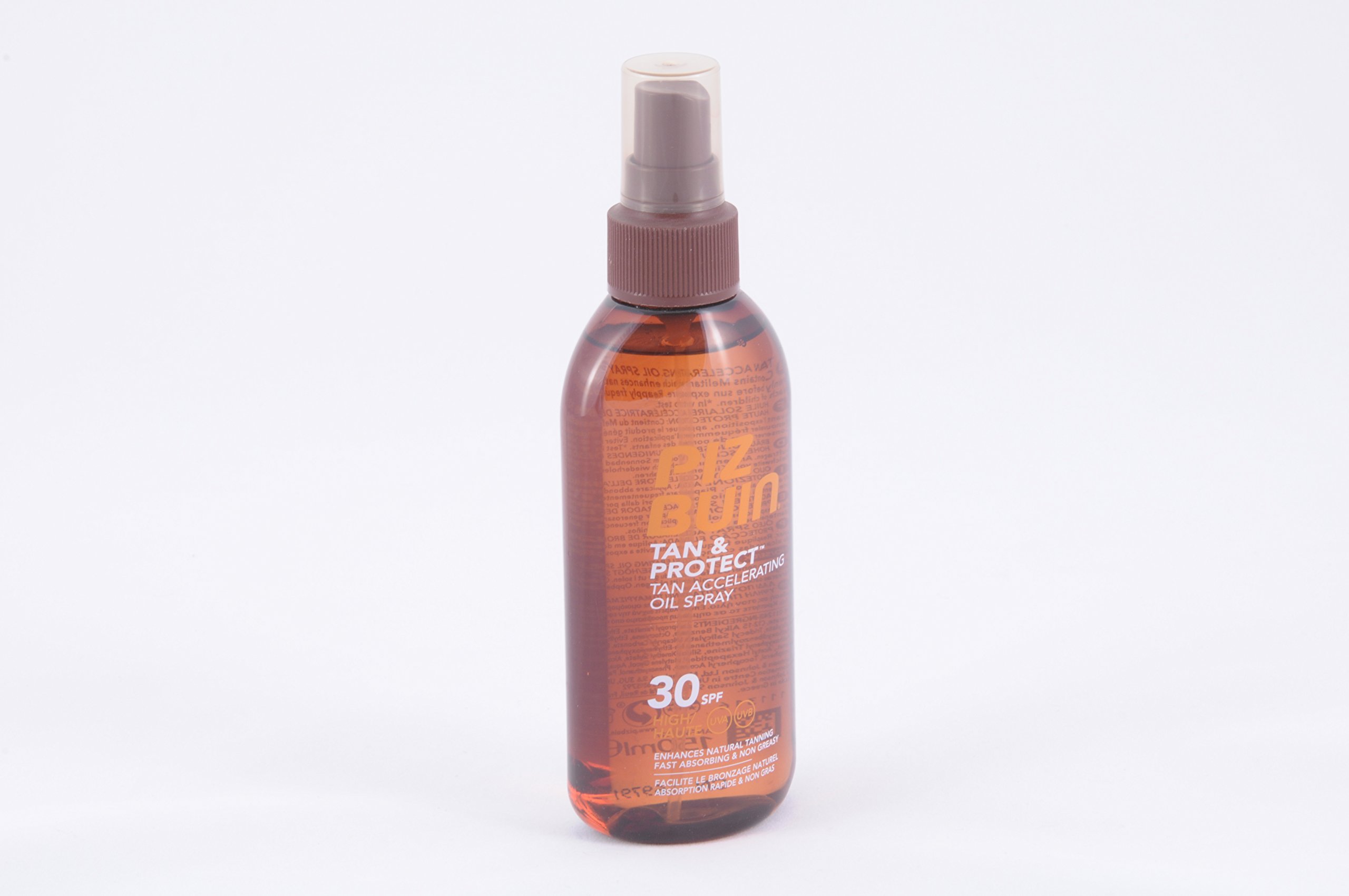 Piz Buin Tan & Protect – Tan Accelerating Oil Spray Spf 30 – 150 Ml (Packaging May Vary)