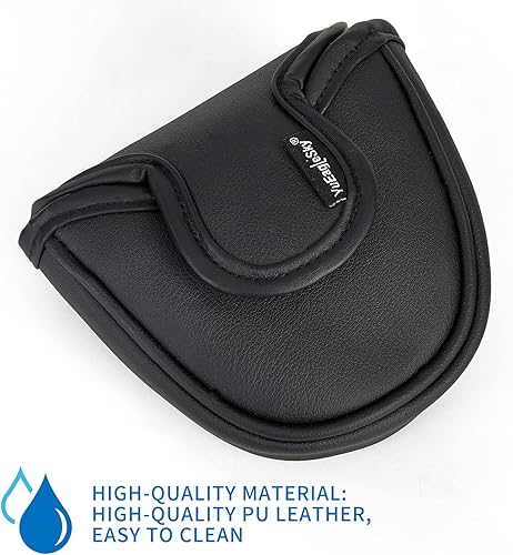 Miniatura 4 de YuEagleSky Funda para cabeza de palo de golf con diseño de bandera de Estados Unidos, cierre magnético, material de poliuretano duradero, paquete