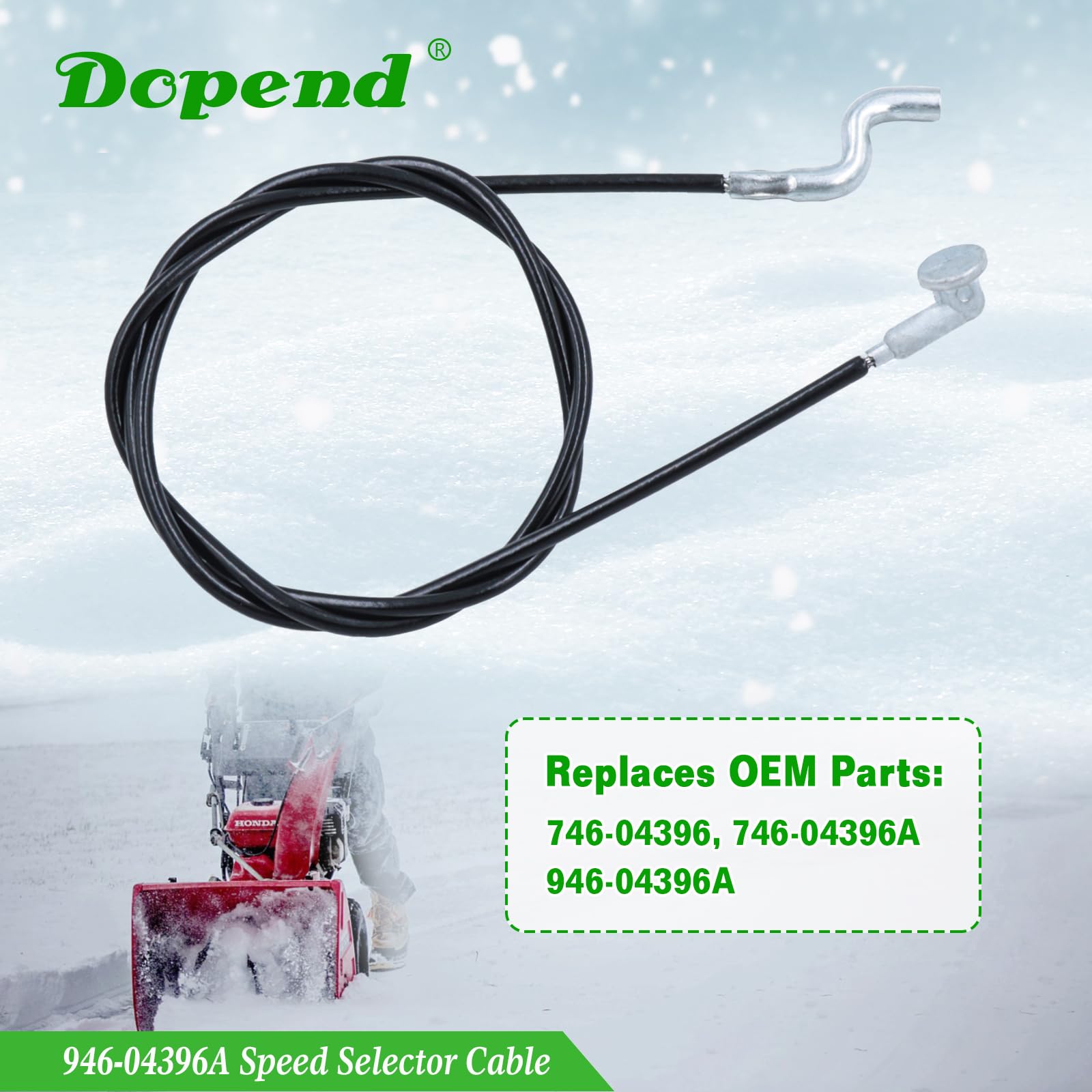 Amazon.com: Dopend 946-04396A Speed Selector Cable for Craftsman