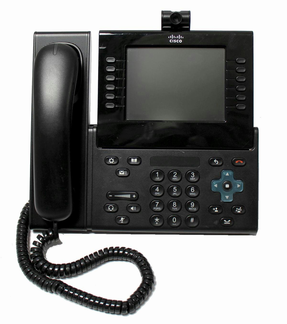 Cisco IP 9971 CP-9971-C-CAM-K9= (Bluetooth, Hands Free Functionality, System Phone, IP Phone:IP enabled, Video Phone, Built-in Camera)