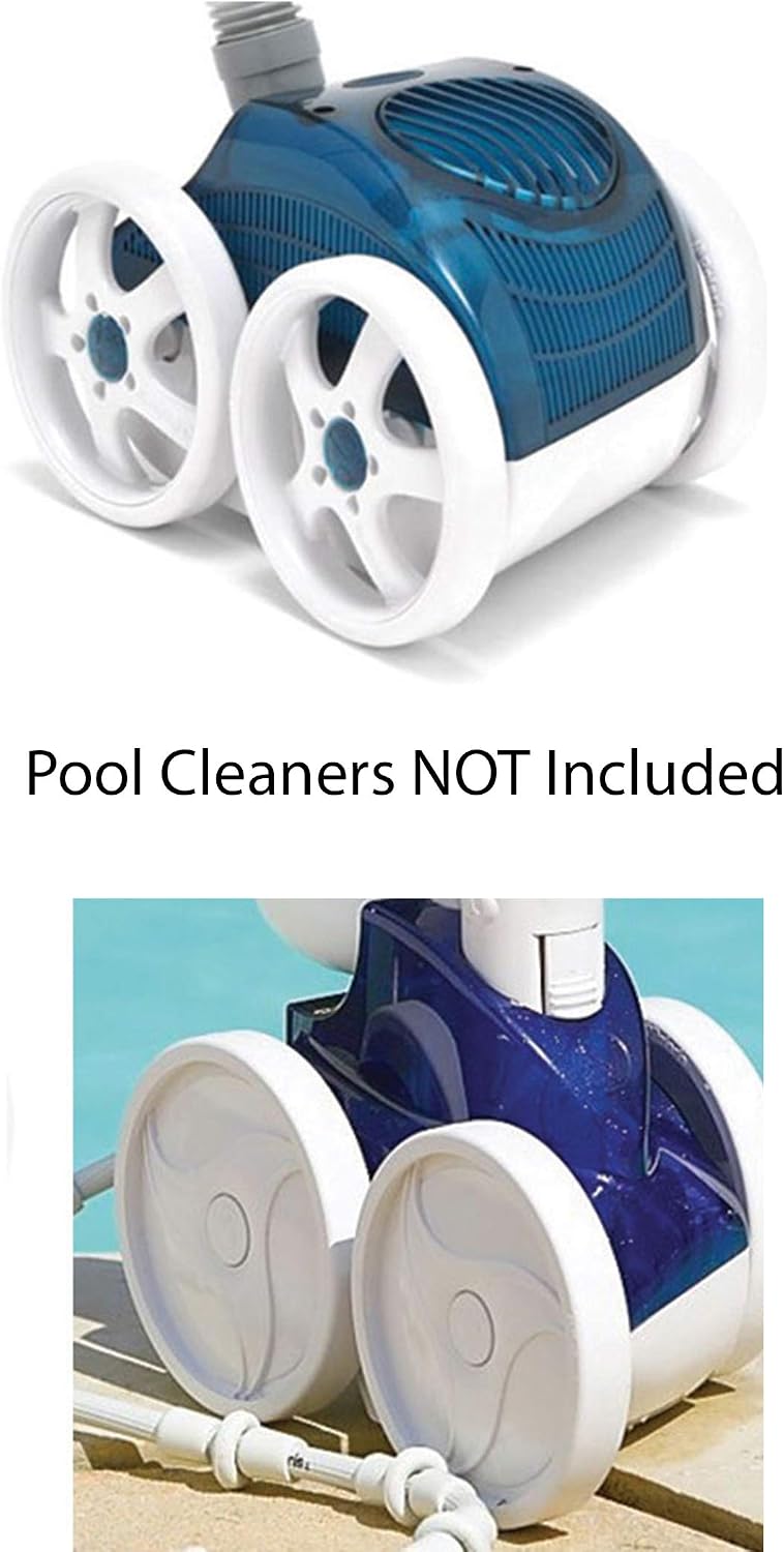 AR-PRO (6-Pack) The Exact Pool Cleaner Tire Replacement - Compatible with Polaris 180, 280, 360, 380, C10 and C-10 | Made of Premium, Heavy Duty Rubber - Improving The Parts Life Cycle by 50%