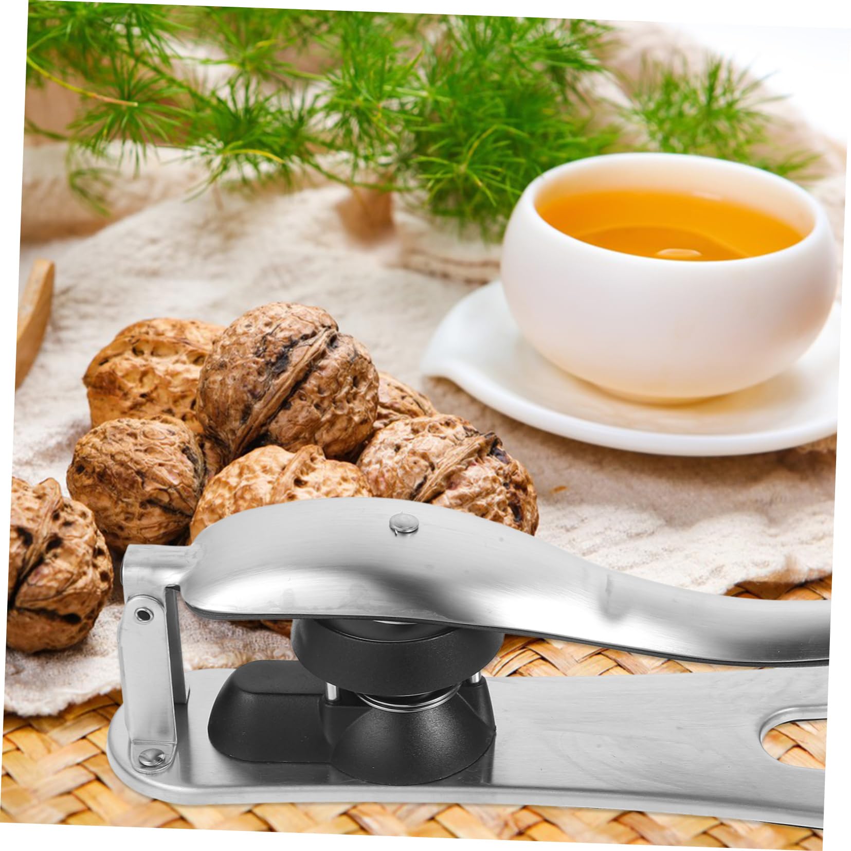 LIFKOME Clip De Castañas Pinza para Castañas De Acero Inoxidable Pinza Manual para Nueces Utensilio De Cocina para Abrir Nueces