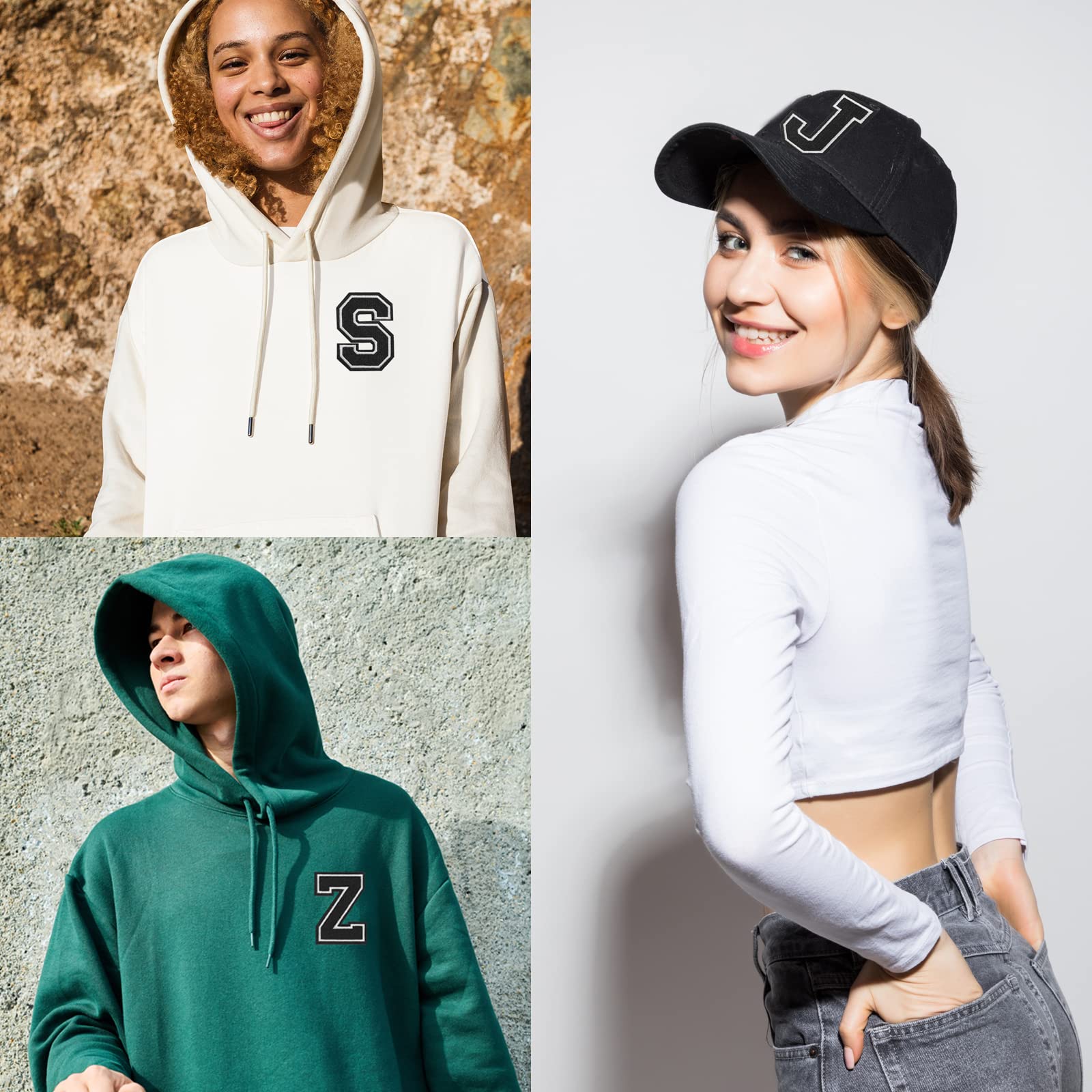 Lot De 60 Écussons Brodés TACVEL - Patchs à Repasser Ou à Coudre - Styles Rétro, Hippie & Tendances