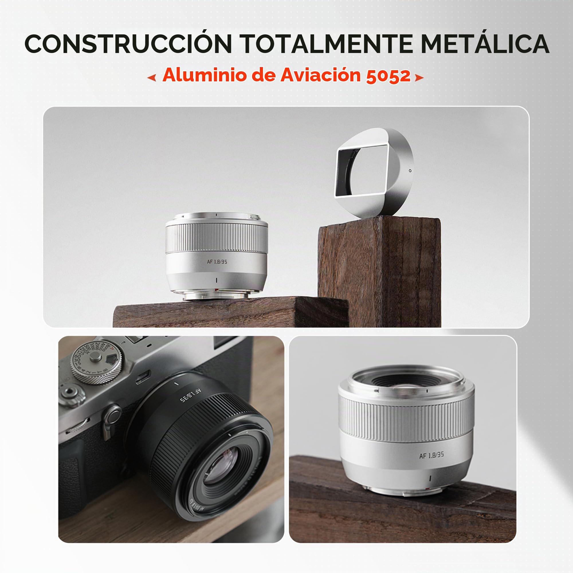 Amazon.com: TTArtisan AF 35mm F1.8 II Lente de enfoque automático