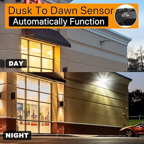 Miniatura 4 de Luces de estacionamiento de 150 W, instalación rápida, 22500 lm de montaje de brazo ajustable, caja de zapatos, luz IP65 impermeable, 100-277 V CA