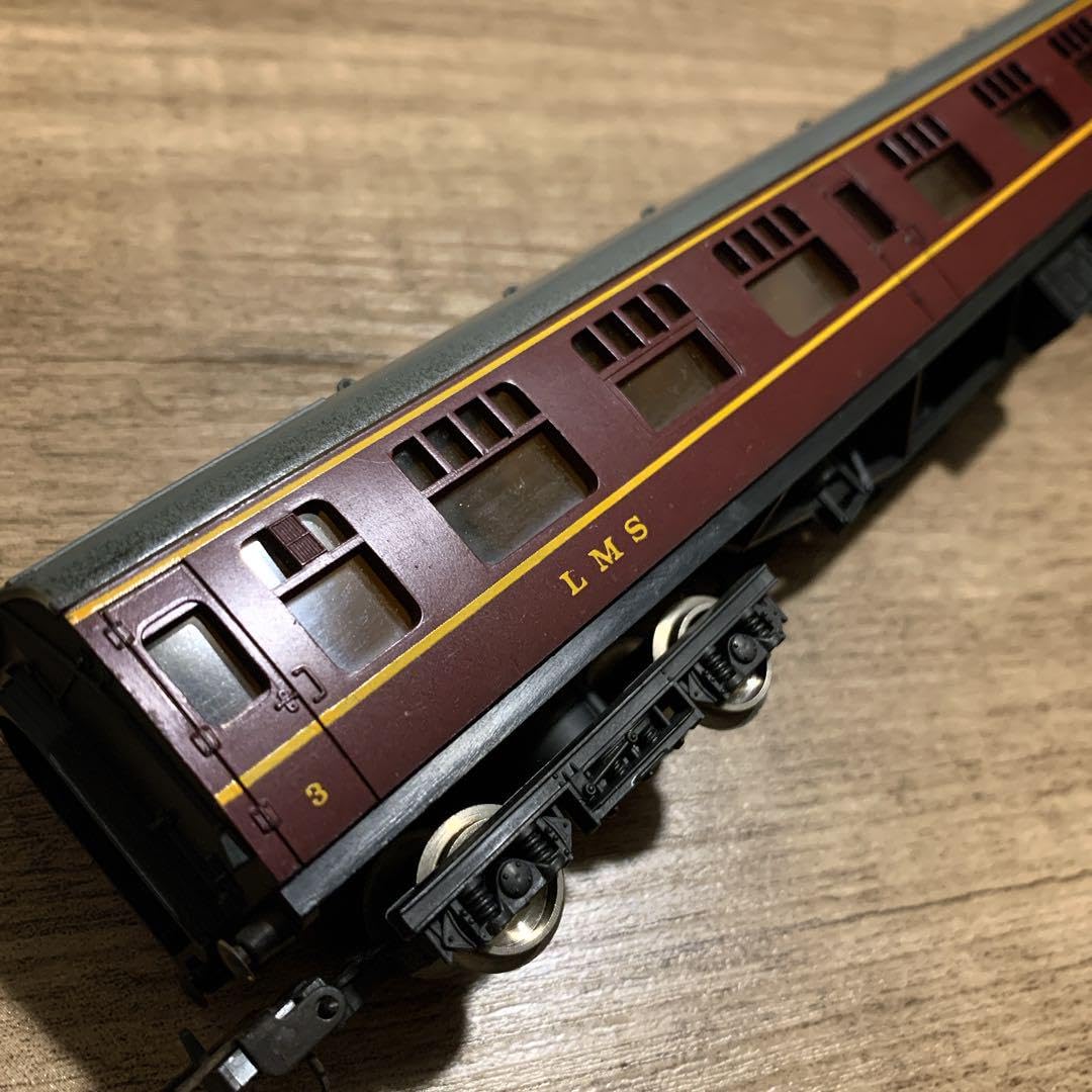 Amazon | イタリア製 HOゲージ LIMA リマ LMS マルーン 3等客車