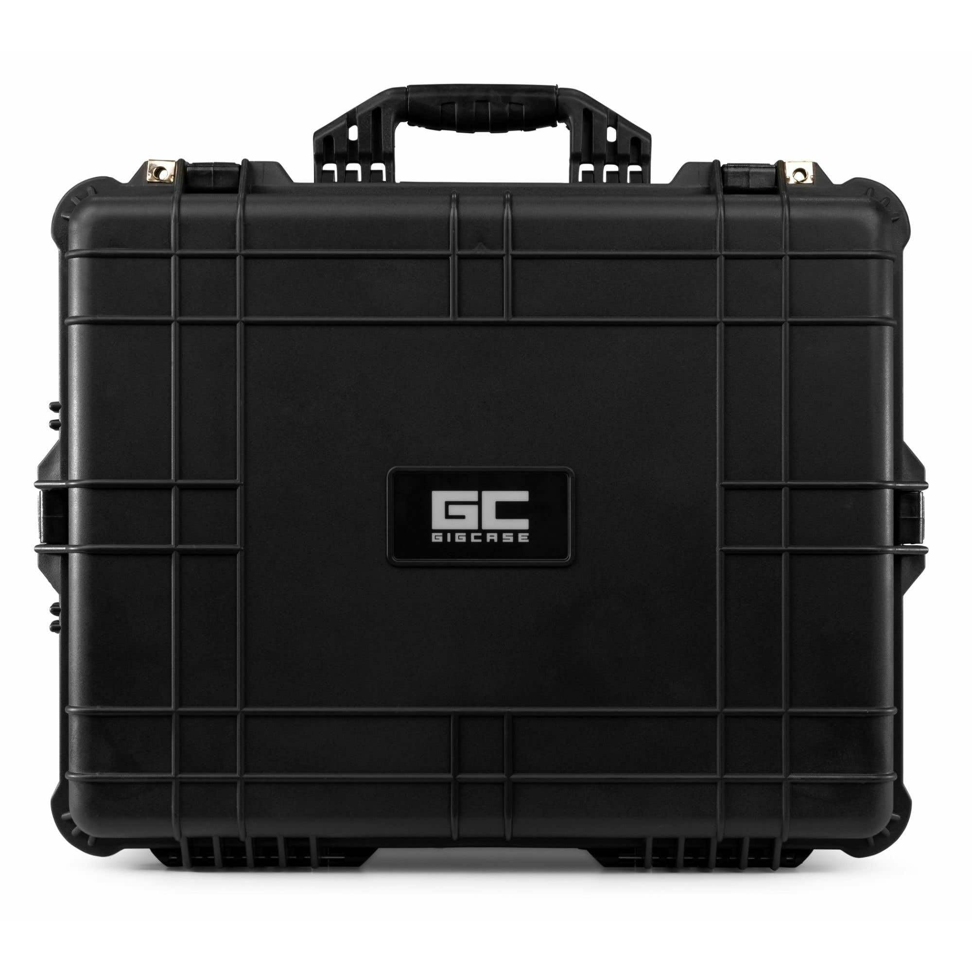 Power Dynamics GIGcase22 Maleta Rígida Universal con Espuma Interior, Impermeable y Resistente – Estuche de Transporte Profesional para Cámaras, Fotografía, DJ o Electrónica. Color Negro Robusto