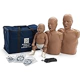 Prestan Collection of CPR Manikins (Adult, Child, & Infant), Dark Skin Tone