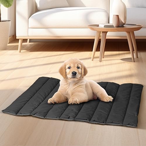 Miniatura 8 de Heeyoo Cama para perros al aire libre, impermeable, lavable a máquina y portátil, tapete plegable para mascotas para perros pequeños, medianos y