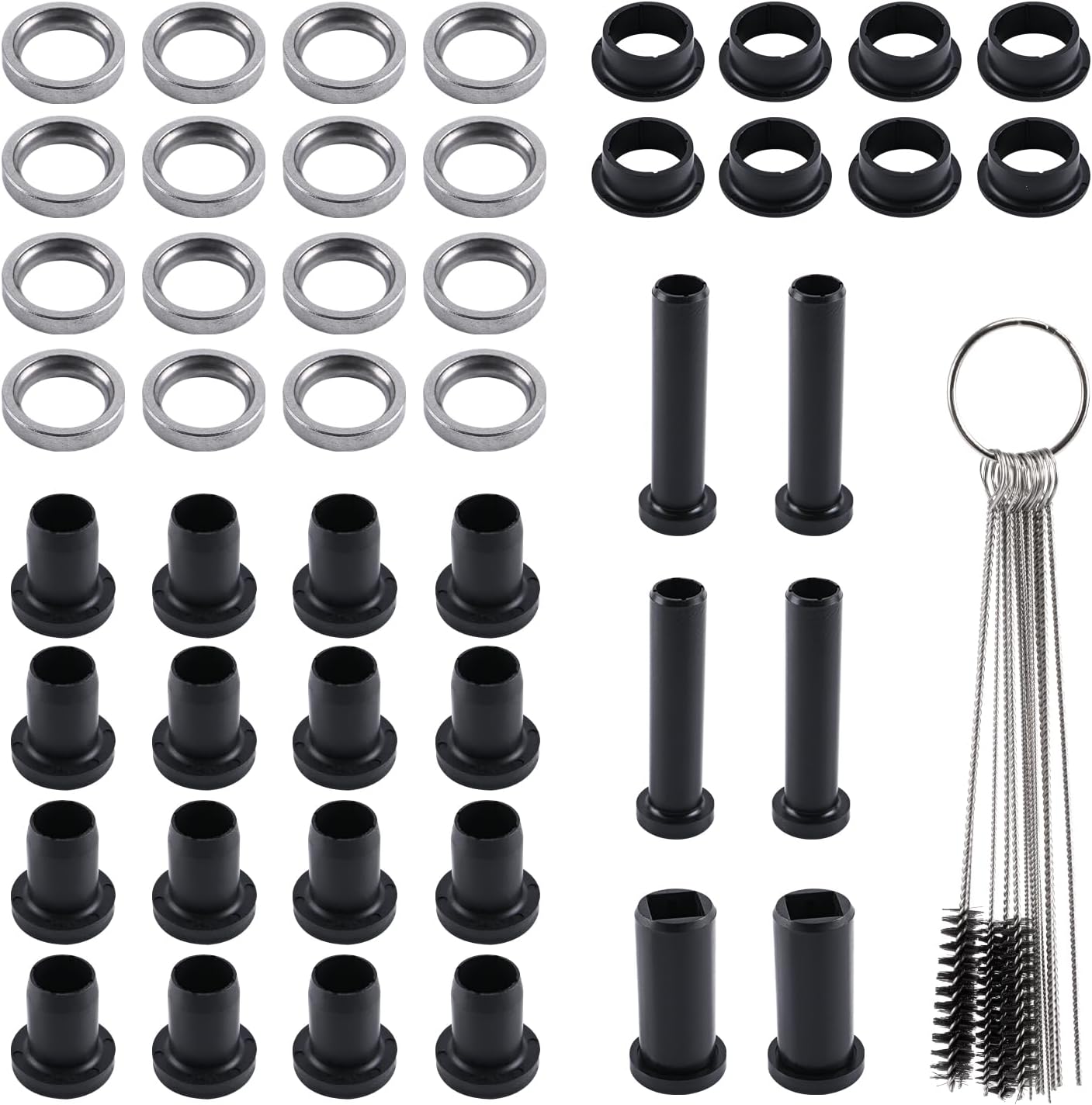 38pcs Rear Suspension AArm Bushing Kit for Polaris