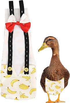 Duck Diapers For Pet Ducks Washable Reusable Waterproof Leakproof