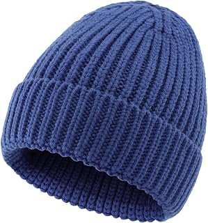 Knit Beanie Hat for Women Men Warm Winter Skull Cap Acylic Watch Hat