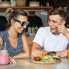 Perfect Stix Disposable Wooden Forks, 6 pack of 1000