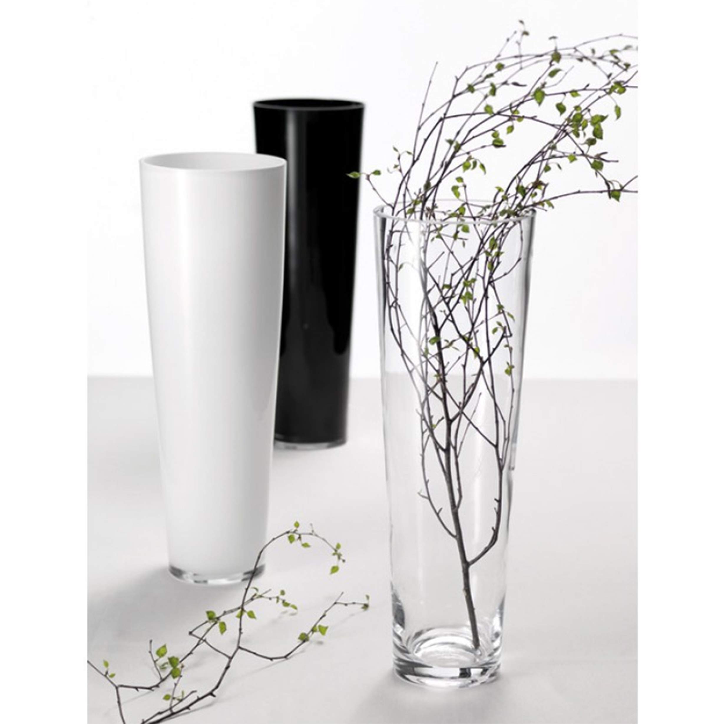 LEONARD レオナルド　フラワーベース　花瓶　モダン LEONARDO BANDA NERA Vase / レオナルド バンダ ネーラ ベース