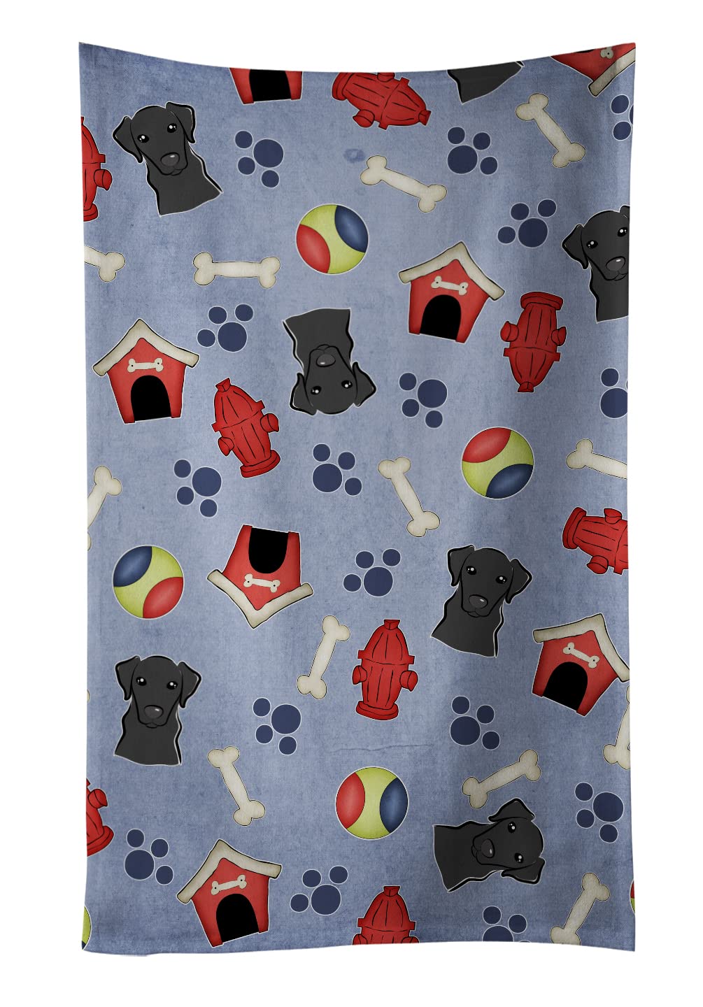 Torchon de cuisine Black Labrador pour illuminer votre décoration et essuyer la vaisselle
