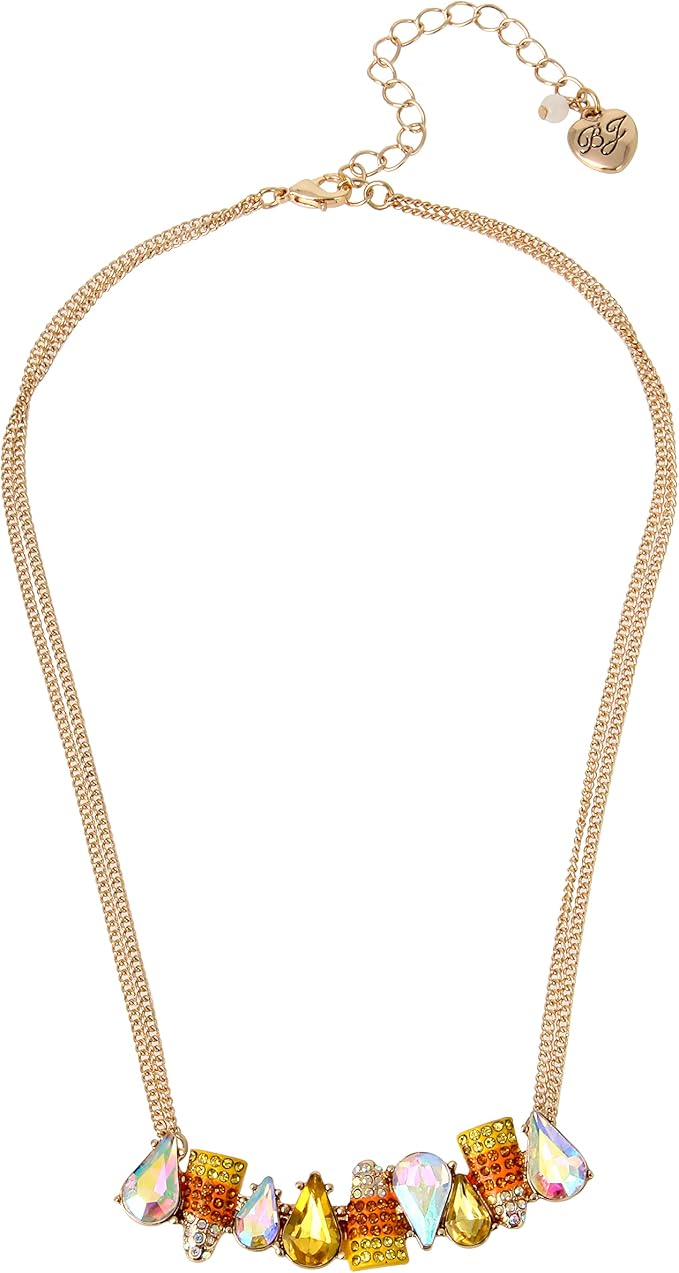 Betsey Johnson Candy Corn Necklace 