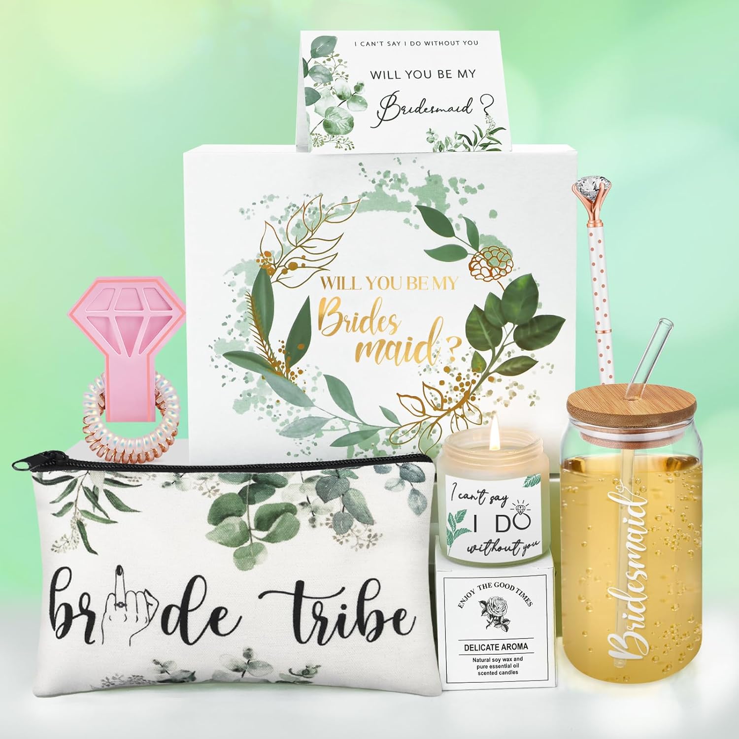 Amazon Bridesmaid Gifts For Girls 70 Pieces Bridesmaid Proposal - Main Image