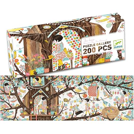 Amazon ジグソーパズル 1000ピース 子供 9歳 パズル 小学生 知育玩具 おしゃれ 北欧 トラ アート プレゼント クリスマス おうち時間 Djeco ジェコ ギャラリーパズル レインボータイガー Dj ジグソーパズル おもちゃ